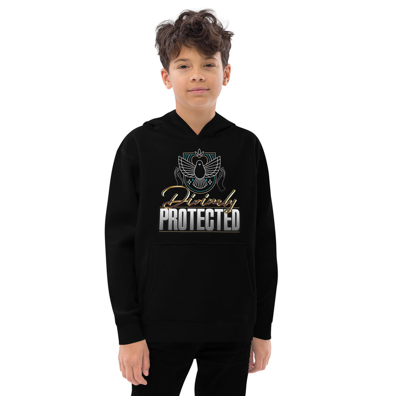 Divinely Protected Kids fleece hoodie