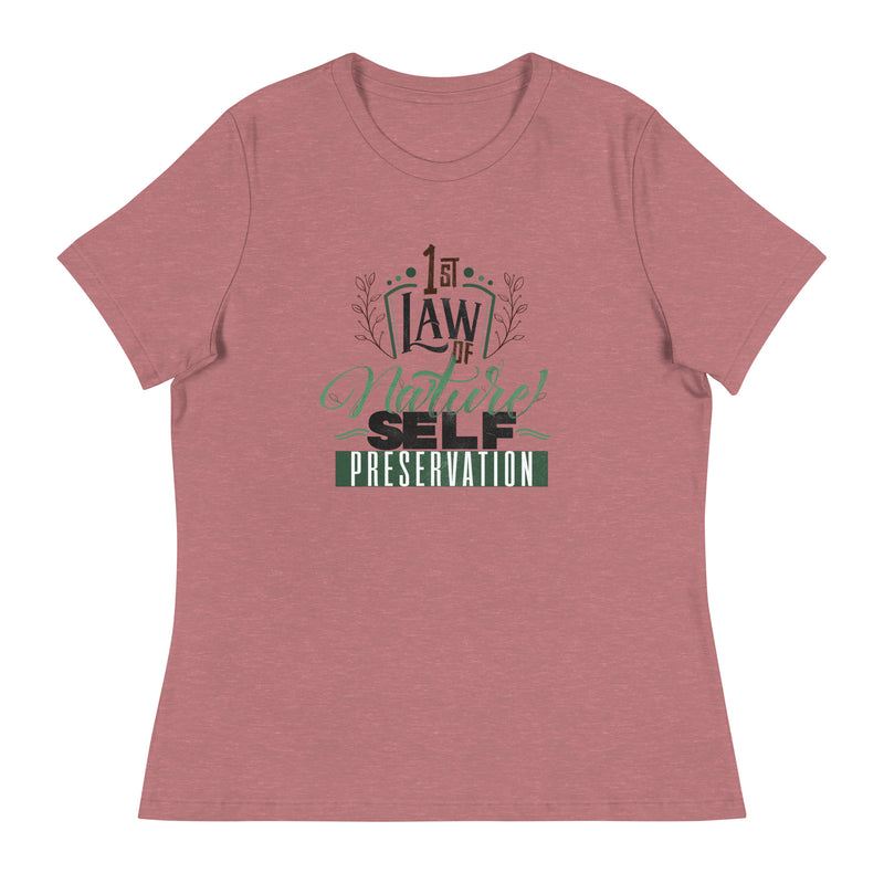 1st Law Women's Relaxed T-Shirt
